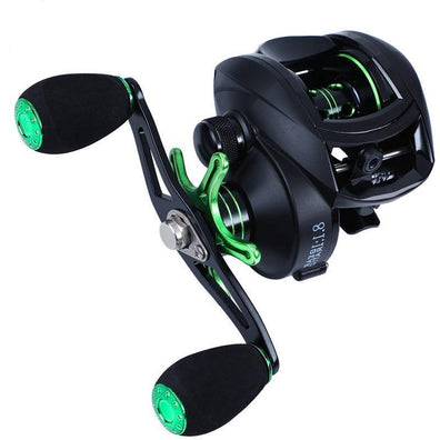 8.1:1 Professional Fishing Reel 18 LBs Max Drag Saltwater Freshwater-Caveel